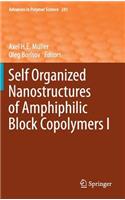 Self Organized Nanostructures of Amphiphilic Block Copolymers I