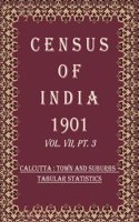 Census of India 1901: Calcutta : town and suburbs - Report (statistical) Volume Book 18 Vol. VII, Pt. 4