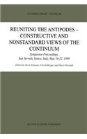 Reuniting the Antipodes - Constructive and Nonstandard Views of the Continuum