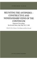 Reuniting the Antipodes - Constructive and Nonstandard Views of the Continuum