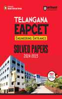 Arihant Telangana EAPCET Engineering Entrance Solved Papers | Questions papers from 2024-2015 | Covering all online & offline papers with free online unit tests