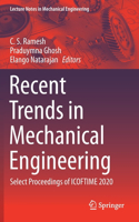 Recent Trends in Mechanical Engineering