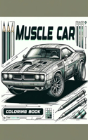 Muscle Car Coloring book