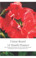 Vision Board 12 Month Planner, 12 Month 2020 Calendar, 5 Year 2020-2024 Calendar for Mapping Out What You're Really Meant to Do Create Simple Abundance Through Radical Transformation & Get Out of Your Own Way U