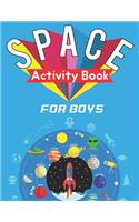 Space Activity Book for Boys