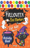 Halloween Dot Markers Activity Book for Kids ages 2+