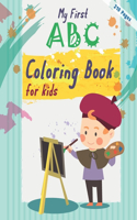 My First ABC Coloring book for kids