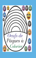 Oeufs de Pâques à Colorier