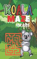 Koala Maze for Kids: A challenging Koala fun maze for kids by solving mazes