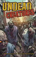 Horror Adult Coloring Book Undead Creatures