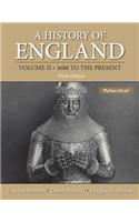 History of England, A, Volume 2 (1688 to the Present) Plus Mysearchlab with Etext -- Access Card Package