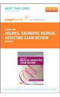 Saunders Medical Assisting Exam Review-Pageburst E-Book on Vitalsource (Retail Access Card)