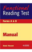 Functional Reading Test Manual