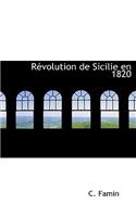 Racvolution de Sicilie En 1820