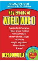 Key Events of World War II Common Core Lessons & Activities