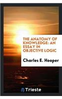 The Anatomy of Knowledge: An Essay in Objective Logic