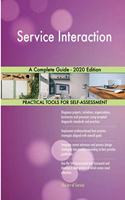 Service Interaction A Complete Guide - 2020 Edition