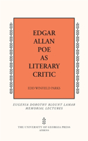 Edgar Allan Poe as Literary Critic