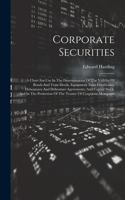 Corporate Securities