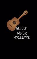 Guitar Music Notebook: Journal Songs Notes: 6 String Guitar Chord and Tablature Staff Music Paper for Guitar Players, Musicians, Teachers, Teenagers and Students (6x9 - 10