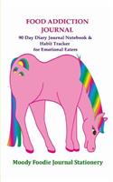 Food Addiction Journal: 90 Day Diary Journal Notebook & Habit Tracker for Emotional Eaters: Strategies to Overcome Food Addiction and Lose Weight