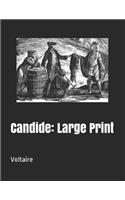 Candide: Large Print