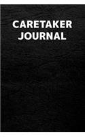 Caretaker Journal: Caretaker Journal with 110 Blank Lined Pages / Planner / Career / Co-Worker / Blank Line Job Gift (6 x 9 inches in size)