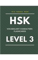 HSK Vocabulary Characters Flashcards Level 3