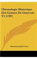 Chronologie Historique Des Comtes De Genevois V1 (1787)