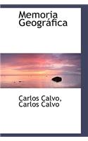 Memoria Geogr Fica