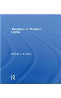 Taxation in Modern China