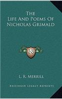 The Life and Poems of Nicholas Grimald