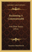 Reclaiming a Commonwealth