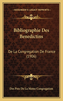 Bibliographie Des Benedictins