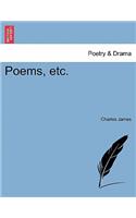 Poems, Etc.