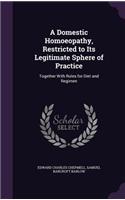 A Domestic Homoeopathy, Restricted to Its Legitimate Sphere of Practice
