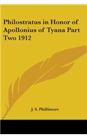 Philostratus in Honor of Apollonius of Tyana Part Two 1912