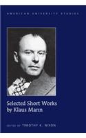 Selected Short Works by Klaus Mann