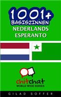 1001+ Basiszinnen Nederlands - Esperanto