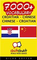 7000+ Croatian - Chinese Chinese - Croatian Vocabulary
