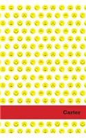 Etchbooks Carter, Emoji, Wide Rule