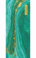 FASHION DIARY TURQUOISE MARBLE POCKET DI