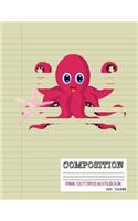Pink Octopus Notebook