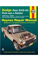 Dodge Ram 50/D50 Pick Up & Raider & Plymouth Arrow Pick Up (79 - 93)