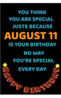 happy birthday August born