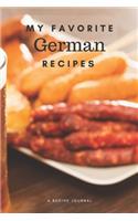 My favorite German recipes