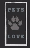 PETS LOVE notebook