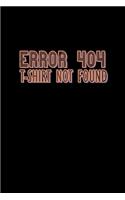 Error 404. T- Not Found: Hangman Puzzles - Mini Game - Clever Kids - 110 Lined Pages - 6 X 9 In - 15.24 X 22.86 Cm - Single Player - Funny Great Gift