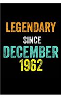 Legendary Since December 1962