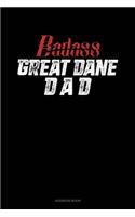 Badass Great Dane Dad: Address Book(1284 Address Book)